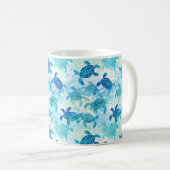 Tortugitas marinas コーヒーマグカップ (正面右)