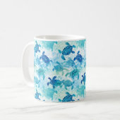 Tortugitas marinas コーヒーマグカップ (正面左)