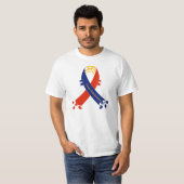 TOSサポートリボンのティー Tシャツ (正面フル)