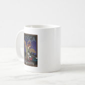 Toscaのオペラ コーヒーマグカップ (正面左)