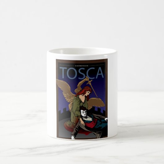 Toscaのオペラ コーヒーマグカップ (中央)