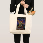 Toscaのオペラ ラージトートバッグ (正面(商品))