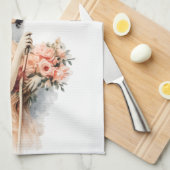 Tosca Opera Vintage - Puccini Opera Poster Design キッチンタオル (四つ折り)