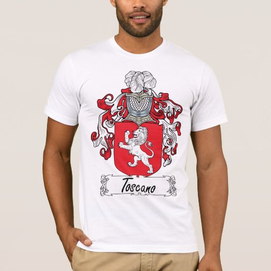 Toscanoの家紋 Tシャツ (正面)