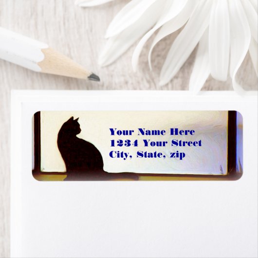 Tosca's Winter Window住所 シール (インサイチュ)