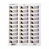 Tosca's Winter Window住所 シール (フルシート)