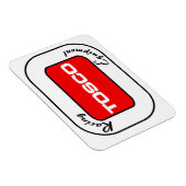 TOSCO Racing 3" x 4"マグネット マグネット (右側)