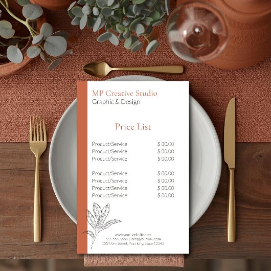 Toskana Rustic Elegance チラシ