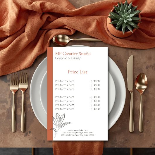 Toskana Rustic Elegance チラシ