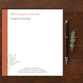 Toskana Rustic Elegance ノートパッド