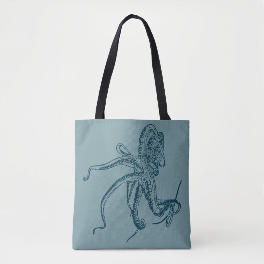 Tot bag octopus トートバッグ (正面)