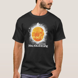 Total 太陽の Eclipse 2024アメリカの総和4月8日 Tシャツ