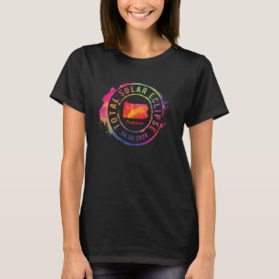 Total 太陽の Eclipse 2024 USAペンシルバニア州 Tシャツ