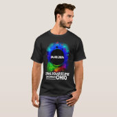 Total 太陽の Eclipse Cincinnati OHIO 2024年4月8日T Tシャツ (正面フル)