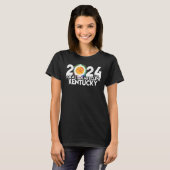 Total 太陽の Eclipse KENTUCKY 2024年4月8日アメリカ Tシャツ (正面フル)