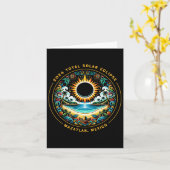 Total 太陽の Eclipse Mazatlan Mexico - Mexican Beac カード (黄色い花)