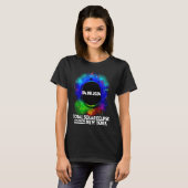 Total 太陽の Eclipse Rochester New York 2002年4月8日 Tシャツ (正面フル)