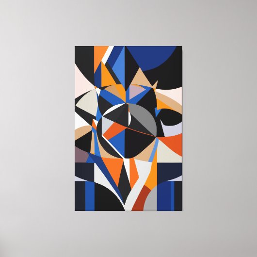 Total Abstraction キャンバスプリント (正面)