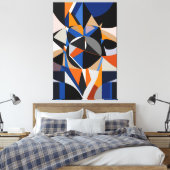 Total Abstraction キャンバスプリント (インサイチュ (寝室))