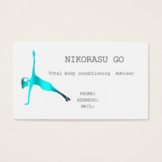 Total body conditioning 名刺