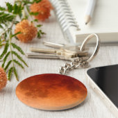 Total Lunar Eclipse Blood Moon Key Chain キーホルダー (側面)