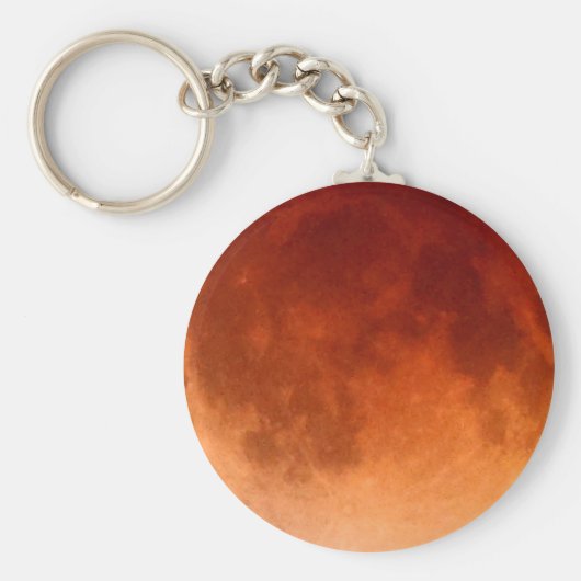 Total Lunar Eclipse Blood Moon Key Chain キーホルダー (正面)