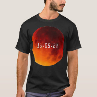 Total Lunar Eclipse May 16 2022 Blood Moon Mens Bo Tシャツ