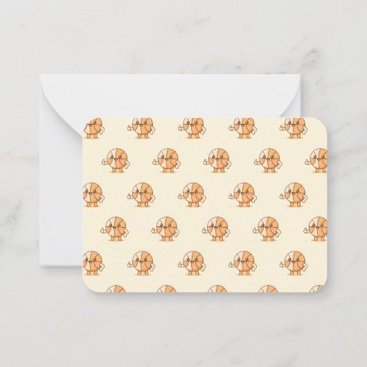 Total Slam Dunk Valentine Flat Note Card ノートカード (裏面)