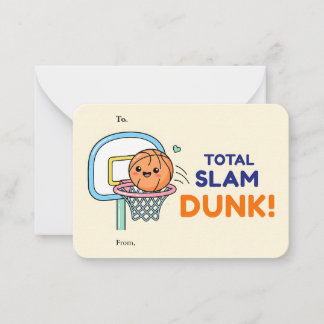 Total Slam Dunk Valentine Flat Note Card ノートカード