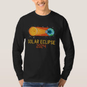 Total Solar Eclipse 2024 Tシャツ (正面)