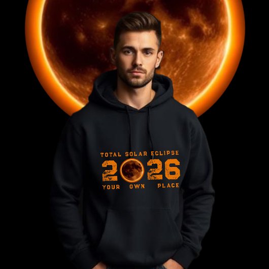 Total Solar Eclipse 2026 パーカ