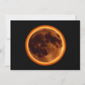 Total Solar Eclipse 2026 招待状 (裏面)