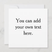 Total Solar Eclipse 2026 Custom Save The Date Card (裏面)