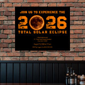 Total Solar Eclipse 2026 Event ポスター