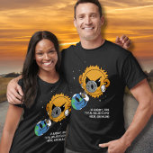 Total Solar Eclipse 2026 Greenland Photobomb Tシャツ