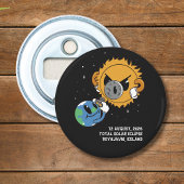 Total Solar Eclipse 2026 Iceland Photobomb 栓抜き