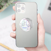 Total Solar Eclipse 2026 Map シール (スマートフォン)