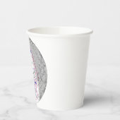 Total Solar Eclipse 2026 Map 紙コップ (左)