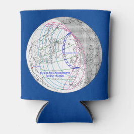 Total Solar Eclipse 2026 Map 缶クーラー