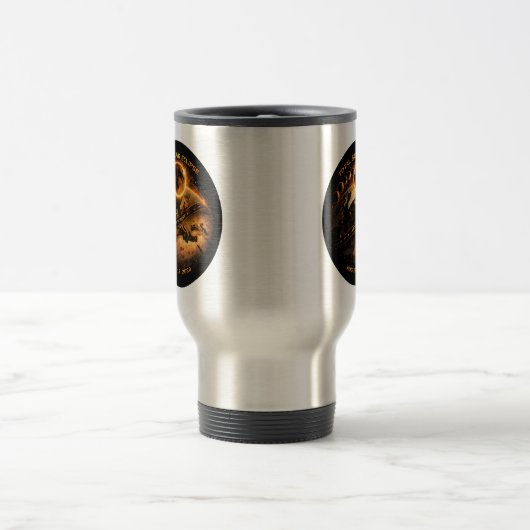 Total Solar Eclipse 2026 Path of Totality トラベルマグ (中央)