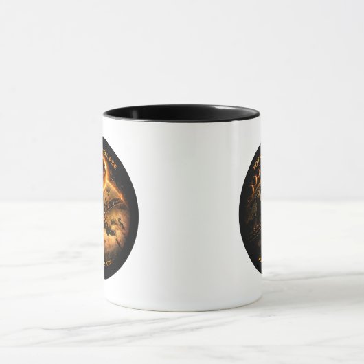 Total Solar Eclipse 2026 Path of Totality マグカップ (中央)