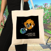 Total Solar Eclipse 2026 Spain Photobomb トートバッグ