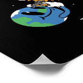 Total Solar Eclipse 2026 Spain Photobomb ポスター (角)