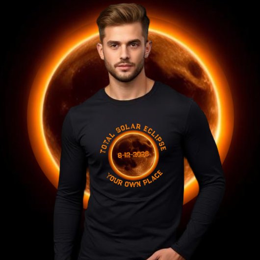 Total Solar Eclipse 2026 Tシャツ