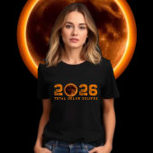 Total Solar Eclipse 2026 Tシャツ