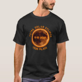 Total Solar Eclipse 2026 Tシャツ (正面)