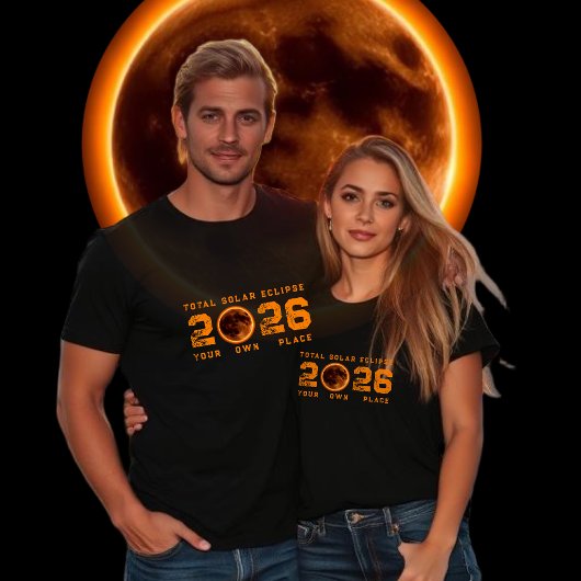 Total Solar Eclipse 2026 T-Shirt Tシャツ