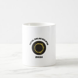 Total Solar Eclipse 2026 Totality Coffee Mug Cup コーヒーマグカップ