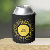 Total solar eclipse 2026 your text personalized 缶クーラー