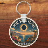 Total Solar Eclipse 2027 キーホルダー (正面)